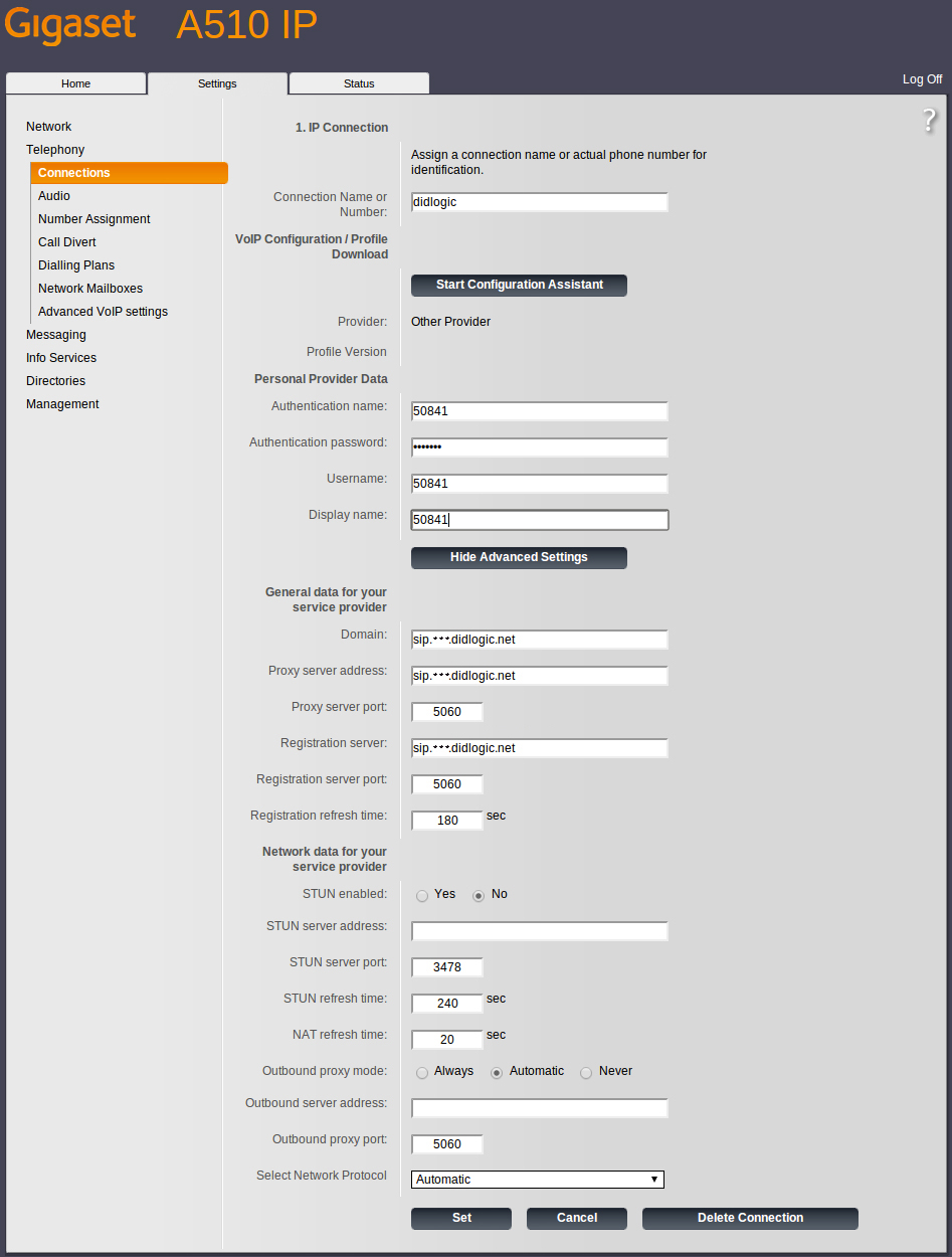 Siemens Gigaset Setup Guide 6